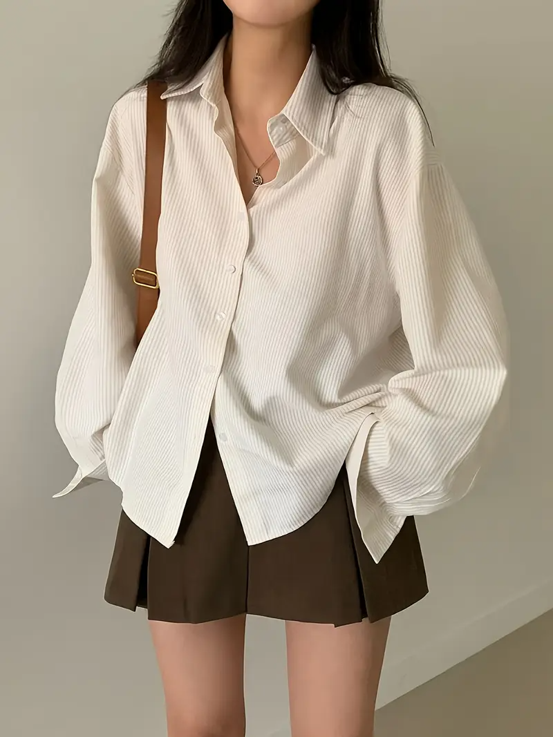 Striped Vintage Long Sleeve Shirt