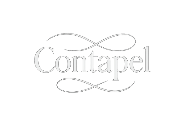 Contapel Logo - White Version
