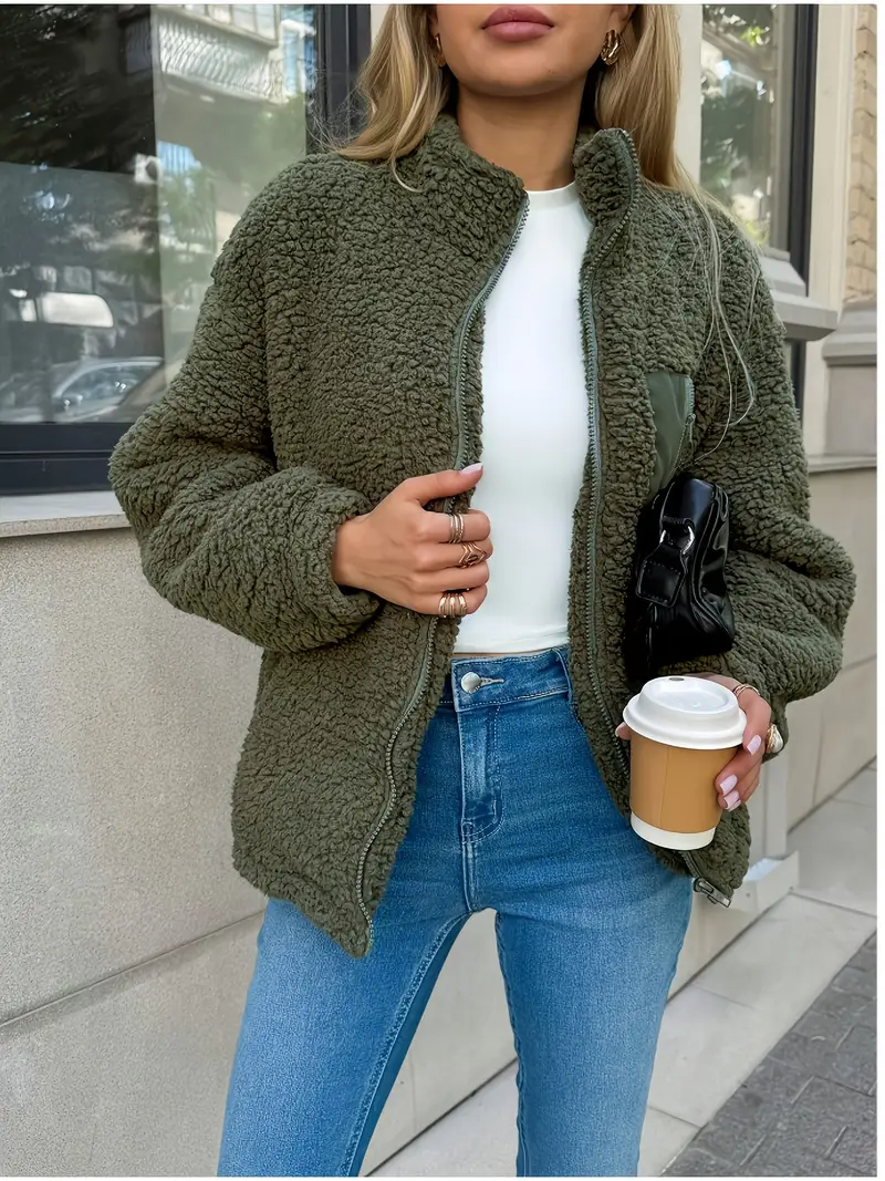 Casual Teddy Jacket