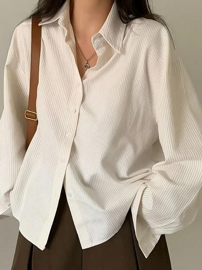 Striped Vintage Long Sleeve Shirt